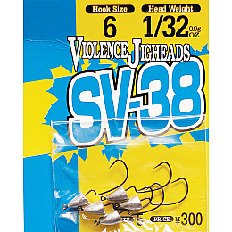 Джиг-голівка Decoy Violence Jighead SV-38 06 0.9g 5 шт/уп (1013-1562.00.98)