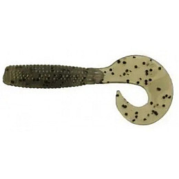 Силикон Big Bite Baits Finesse Grub 4 10 шт. Smoke Salt Pepper (1013-1838.00.96)