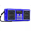 Портативний радіоприймач акумуляторний FM радіо YUEGAN YG-1881UR з SD-картою MP3 плеєр синій