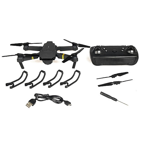 Квадрокоптер складывающийся RIAS LX808 c WiFi камерой Black (3_01486)