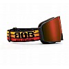 Маска горнолыжная BOB Caution! S3 Black/Brown Lens (GOG-026)