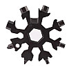 Мультитул-сніжинка з кільцем 18 в 1 CNV SnowFlake Wrench Tool Чорний