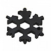 Мультитул-сніжинка з кільцем 18 в 1 CNV SnowFlake Wrench Tool Чорний