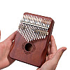 Музыкальный инструмент Kalimba K-10k2u15 на 17 язычков Коричневый с узором