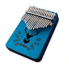 Музыкальный инструмент Kalimba Ka523s17 на 17 язычков Олень Синий