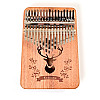 Музичний інструмент Kalimba Ka523bj41 на 17 язичків Олень Коричневий