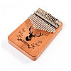 Музичний інструмент Kalimba Ka523bj41 на 17 язичків Олень Коричневий