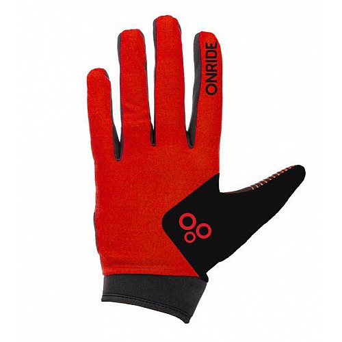 Перчатки велосипедные Onride Long 20 M Black-Red