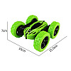 Машинка перевeртыш Stunt Dump Truck на радиоуправлении Green (2_009935)