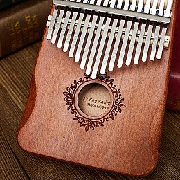 Калімба Enfuntins з 17 клавішами Пальчикове піаніно Kalimba (ENK17BR)