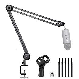 Стойка для микрофона Manchez GAB-40 с креплением на стол Black (3_00939)