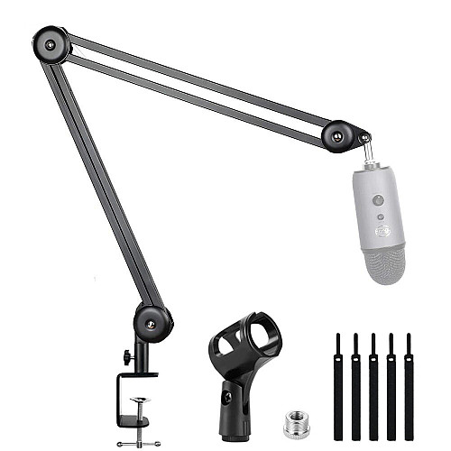 Стойка для микрофона Manchez GAB-40 с креплением на стол Black (3_00939)