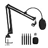 Стойка для микрофона Manchez M-20 с креплением на стол Black (3_00940)
