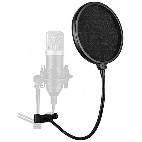 Микрофонный поп-фильтр Manchez BF8 Black (3_01111)