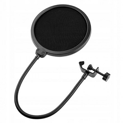 Микрофонный поп-фильтр Manchez BF8 Black (3_01111)
