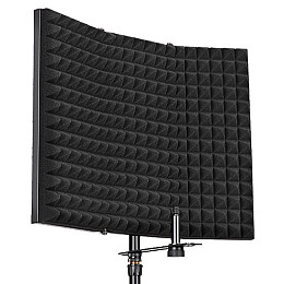 Экран для микрофона Manchez 3P акустический 3 панели Black (3_02459)