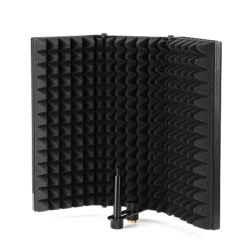 Экран для микрофона Manchez 3P акустический 3 панели Black (3_02459)