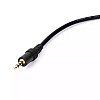 Кабель для микрофона Manchez S7 XLR (мама) - Jack 3.5 мм 2.5 м Black (3_02463)