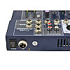 Пассивный микшерный пульт Manchez F7 аналоговый 7 каналов USB Black (3_02470)