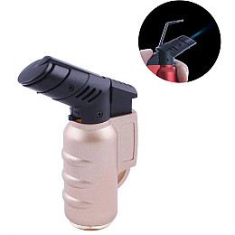 Зажигалка газова турбо плам'я STAR №701 Gold (10733-hbr)