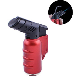Зажигалка газова турбо плам'я STAR №701 Red (10734-hbr)