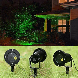 Лазерний проектор RIAS Star Shower SW-18 з пультом ДК Black (3_00912)