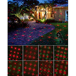 Лазерний проектор RIAS Star Shower SW-18 з пультом ДК Black (3_00912)