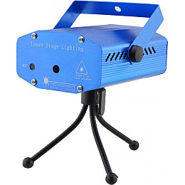 Лазерний проектор з треногою RIAS HJ06 6в1 Blue (3_00920)