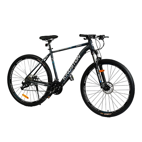 Велосипед спортивный Corso 29" Kingston рама алюминиевая 21" 27 скоростей Grey (127948)