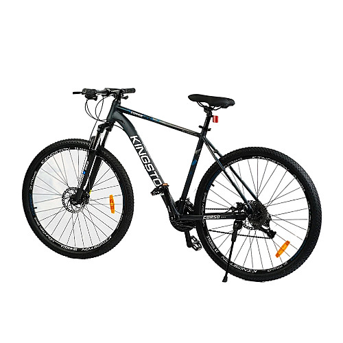 Велосипед спортивный Corso 29" Kingston рама алюминиевая 21" 27 скоростей Grey (127948)