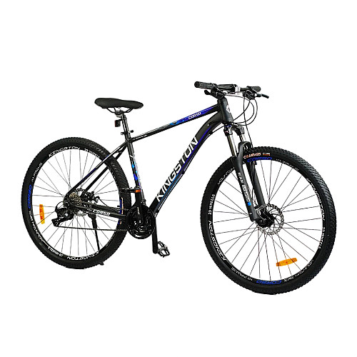 Велоcипед спортивный Corso 29" Kingston рама 19" 27 скоростей Black and Blue (127949)