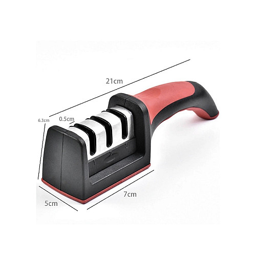 Профессиональная ручная точилка для кухонных ножей Sharpener YL 7001 3 в 1