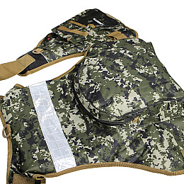 Спасательний риболовний жилет LEO 27546 Camouflage