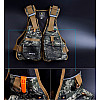 Спасательный рыболовный жилет LEO 27546 Camouflage
