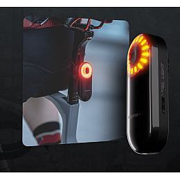 Велосипедный радар заднего обзора + мигалка габарит Magene L508 Черный