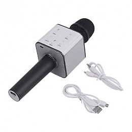 Беспроводной микрофон караоке Q7 Black  N