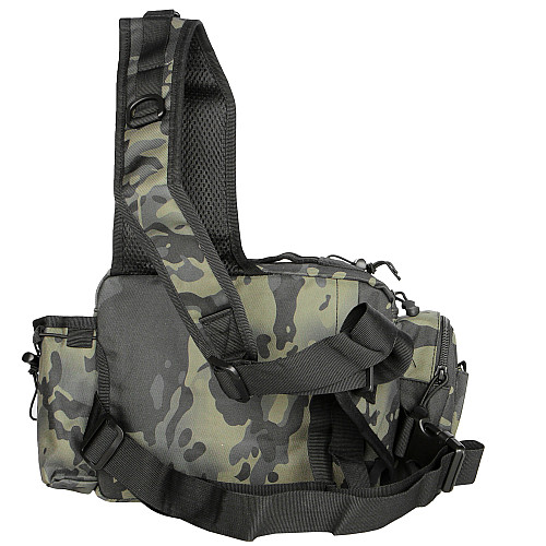 Сумка для рыболовных снастей LEO 28159 Black Camouflage (10778-59252)