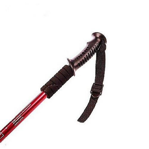 Трекінгові палиці Antishock пара 135 см Red (002)