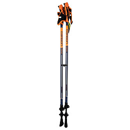 Палиці для скандинавської ходьби Birki Nordic Walking Carbon Vario 105-145 см Blue/Orange