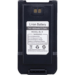 Аккумулятор для рации Baofeng UV-9R 1800 mAh BL-9