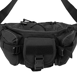 Поясна тактична сумка E-Tac M16 з системою Molle Black
