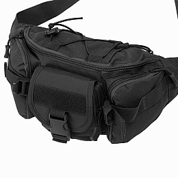Поясна тактична сумка E-Tac M16 з системою Molle Black