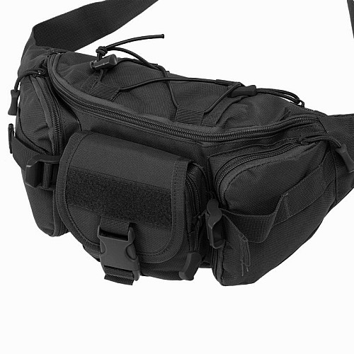 Поясна тактична сумка E-Tac M16 з системою Molle Black