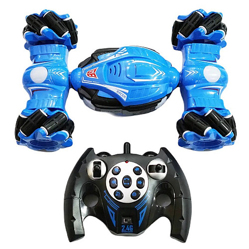 Машинка перевертыш Stunt Car YL-51 на радиоуправлении Blue (3_02271)