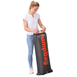 Гермомешок для вещей и насос 100L Delta-Sport PumpBag Серый (IAN310063)