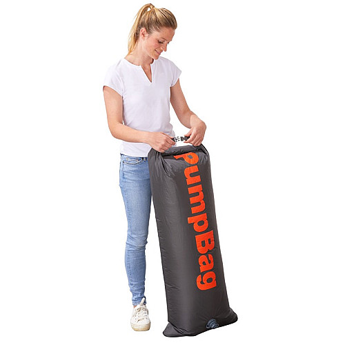 Гермомешок для вещей и насос 100L Delta-Sport PumpBag Серый (IAN310063)