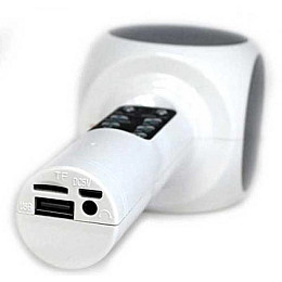 Беспроводной Bluetooth микрофон для караоке WS-1816 Белый