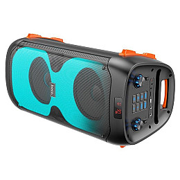 Колонка Bluetooth з караоке та мікрофонами HOCO Manhattan BS53 Black N
