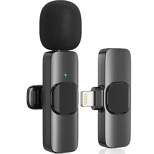Беспроводной петличный Lightning микрофон Savetek P27 iPhone iPad Macbook 2.4 ГГц