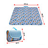 Складной туристический коврик-сумка Folding Rud 2в1 200х193 см Blue (3_03276)